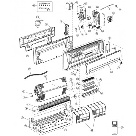 CONTOL BOARD TOP COVER