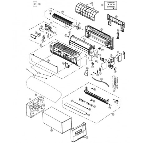 BACK COVER CHASSIS