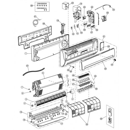 HORIZONTAL VANE