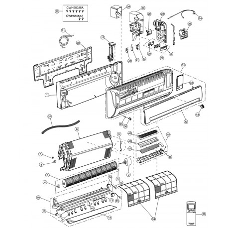 CONTOL BOARD TOP COVER