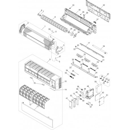 Cap Drain Pan