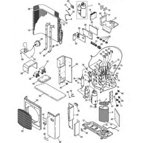 Base ASS Y Fan Motor