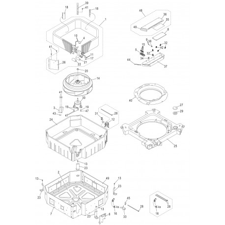 MOUNTING PLATE PRINTED CIRCUIT