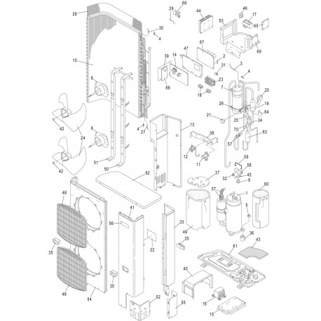 Base ASS Y Fan Motor