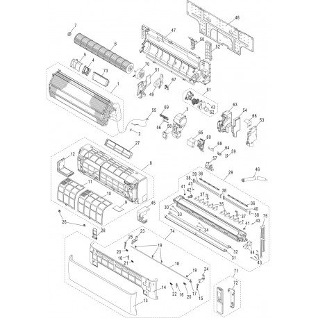 Mounting Plate Fan Motor