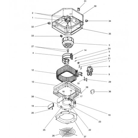 CONDENSER / EVAPORATORTEMPERATURETHERMISTOR