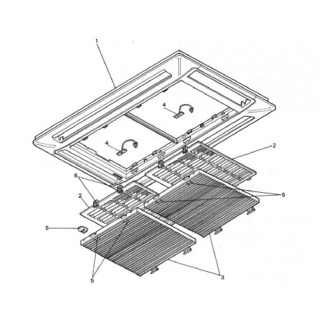 AIR OUTLET GRILLE