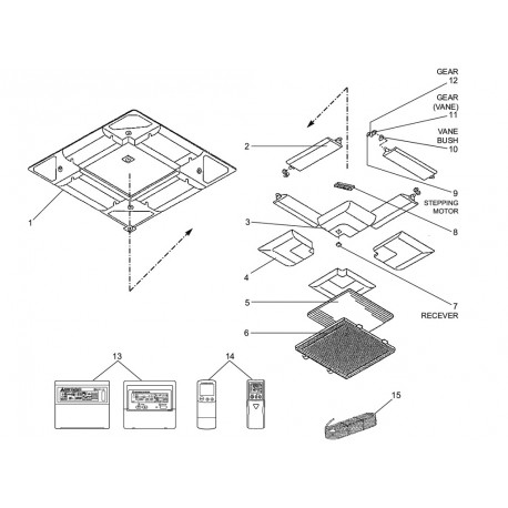 AIR OUTLET GRILLE