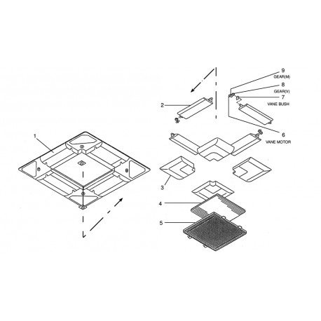 AIR OUTLET GRILLE