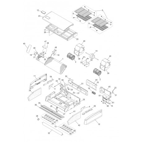 Partition Plate Blower