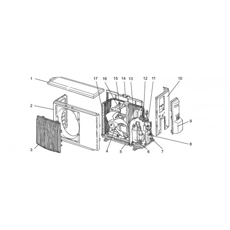 OUTDOOR FAN MOTOR