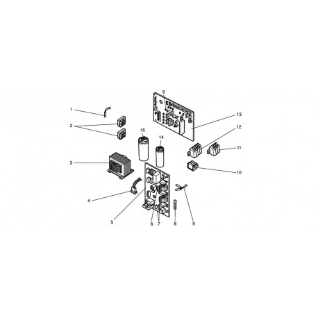 NOISE FILTER P.C. BOARD