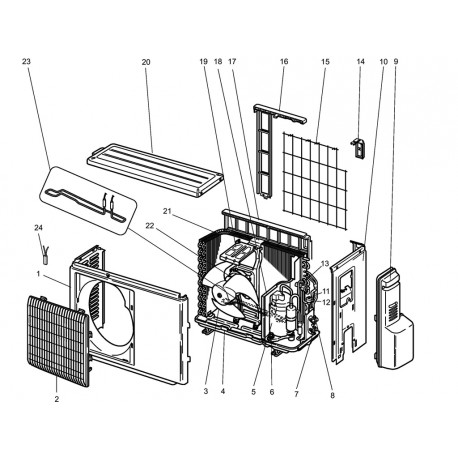 OUTDOOR HEAT EXCHANGER