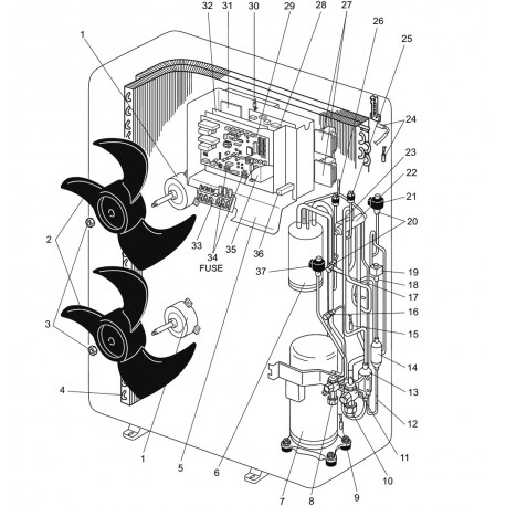 MOTOR FOR COMPRESSOR