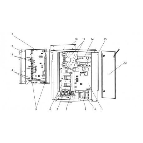 FAN CONTROLLER CIRCUIT BOARD