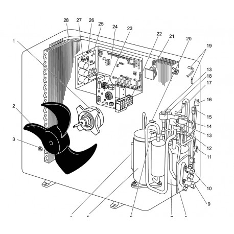 THERMISTOR (OUTDOOR 2PHASE PIPE AMBIENT)