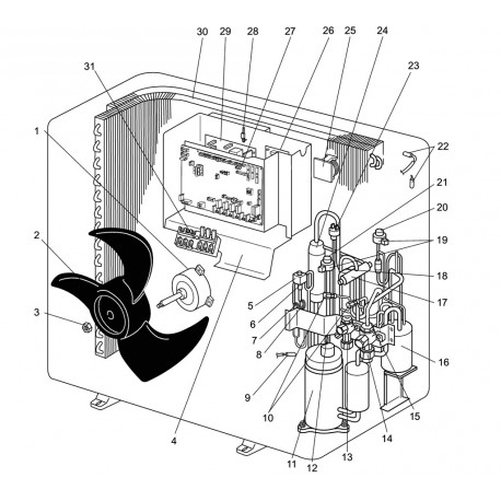 THERMISTOR (OUTDOOR PIPE)