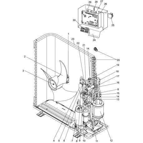 THERMISTOR (OUTDOOR 2-PHASE PIPE OUTDOOR)