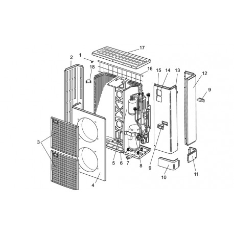 THERMISTOR (OUTDOOR PIPE)