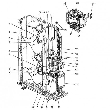 HEAT EXCHANGER (TOP)