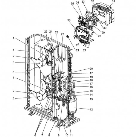 COMPLETE CONTROL BOX ASSY