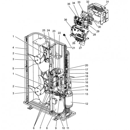 COMPLETE CONTROL BOX ASSY