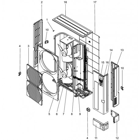 COVER PANEL (FRONT) T7W E13 658