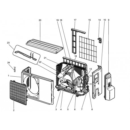 OUTDOOR HEAT EXCHANGER