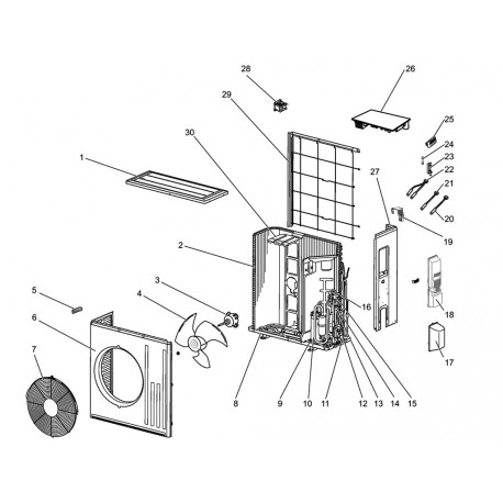 OUTDOOR FAN MOTOR