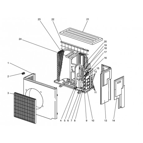 OUTDOOR HEAT EXCHANGER