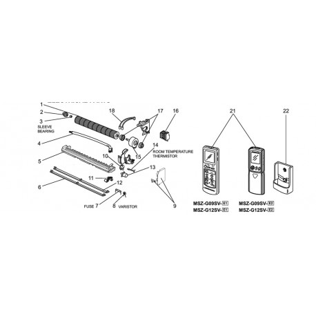 ROOM TEMPERATURE THERMISTOR