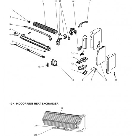 INDOOR FAN MOTOR W2