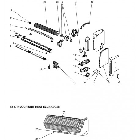 ELECTRONIC CONTROL P.C. BOARD (Serial number : 6024701~)