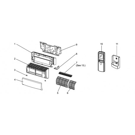 CATECHIN AIR FILTER (LEFT)