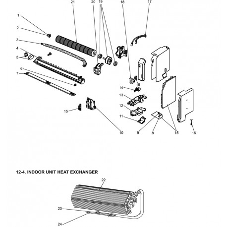 INDOOR FAN MOTOR W2