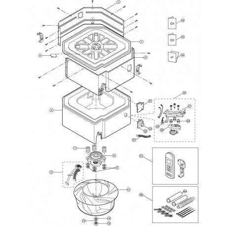 FLOAT SWITCH - DRAIN PUMP