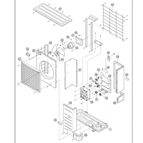 BRACKET FAN MOTOR ASSY