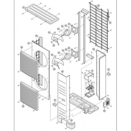 SCREW-FAN MOTOR