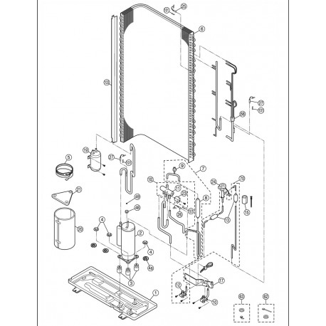 CONDENSER SIDE PLATE