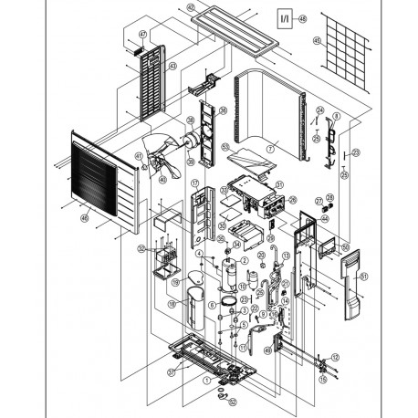 SCREW-BRACKET FAN MOTOR