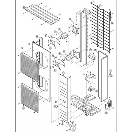 BRACKET FAN MOTOR